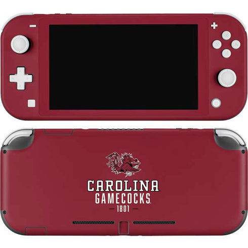 University of South Carolina Gamecocks Red Nintendo Switch Lite Skin
